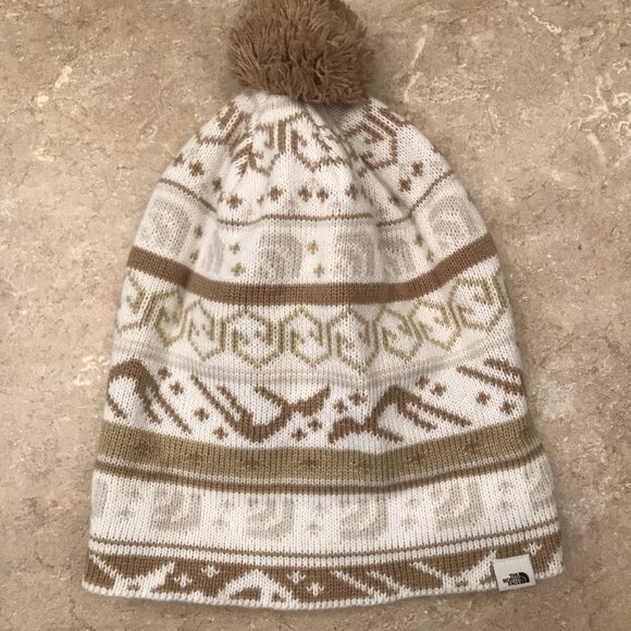 The North Face Fair Isle Beanie Snow Hat Unisex - Picture 6 of 8